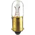 Lumapro Trade Number 1819, 1.0 Watts Miniature Incandescent Bulb, T3-1/4, Miniature Bayonet (BA9s)