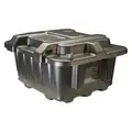 Quick Cable Battery Box: Commercial Vehicles/Standard Vehicles, 14 in Inside L, 15 in Inside W, Plastic