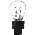 Trade Number 3157, 26 Watts Miniature Incandescent Bulb, S8, Plastic Wedge Double Filament (W2.5x16q