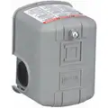 Square D Water Pump Pressure Switch; Range: 5 to 65 psi, Port Type: (1) Port, 1/4" FNPS