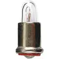 Trade Number 385, 1.0 Watts Miniature Incandescent Bulb, T1-3/4, Single Contact Midget Flanged