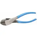 Channellock Diagonal Cutting Pliers, Cut: Side, Jaw Width: 1-3/16", Jaw Length: 25/32", ESD Safe: No