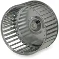 Revcor Blower Wheel: Forward-Curved, 5 1/4 in Dia, 2 7/8 in W, CCW Closed End, Steel Wheel, 1 Inlets, Strip