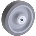 6" Caster Wheel, 300 lb. Load Rating, Wheel Width 1-1/2", Thermoplastic Rubber, Fits Axle Dia. 3/8