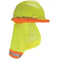 MSA Neck Shade, Yellow, For Use With MSA Brand Caps and Hat