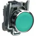 Schneider Electric Non-Illuminated Push Button, Type of Operator: Flush Button, Size: 22mm, Action: Momentary Push