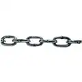 5 ft. Grade 30 Straight Chain, 5/64" Trade Size, 55 lb. Working Load Limit, For Lifting: No