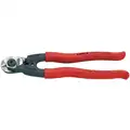 Knipex Wire Rope Cutter,7-1/2" Overall Length,Center Cut Cutting Action,Primary Application: Wire Rope