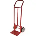 Dayton Hand Truck, 1000 lb. Load Capacity, Continuous Frame Flow-Back, 14" Noseplate Width
