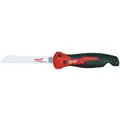 Milwaukee Folding Jab Saw, 6 1/2 in Overall Length, Blade Length 6 in, Steel