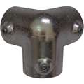 Side Outlet Elbow Aluminum Structural Fitting, Pipe Size (In): 1-1/2, 1 EA