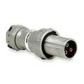 Hubbell Killark Pin and Sleeve Plug, 600VAC/250VDC Voltage, 100 Amps, Number of Poles: 4, Number of Wires: 4