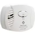Carbon Monoxide Alarm with 85dB @ 10 ft. Audible Alert; 9V Battery