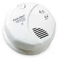 BRK 5" Carbon Monoxide and Smoke Alarm with 85dB @ 10 ft. Audible Alert; 120VAC, (2) AA Batteries