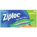 Ziploc 6-1/2"L x 5-1/8"W Standard Reclosable Poly Bag with Zip Seal Closure, Clear; 1.12 mil Thickness