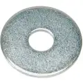 Flat Washer,Wide,Fits 1/2 In,