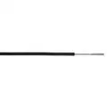 100 ft. UL 1007, UL 1569, CSA TR-64 Hookup Wire, Nominal Outside Dia.: 0.062", Wire Color: Black