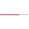 100 ft. UL 1007, UL 1569, CSA TR-64 Hookup Wire, Nominal Outside Dia.: 0.062", Wire Color: Red