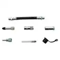 Lubrimatic Grease Gun Fitting Kit, 12,000 psi Max. Pressure, 1/8" FNPT, 1/8" FNPT Connection