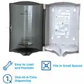 Georgia-Pacific SofPull, Proprietary, Centerpull, Manual, Paper Towel Dispenser, Translucent Smoke