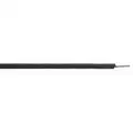 100 ft. UL 1007, UL 1569, CSA TR-64 Hookup Wire, Nominal Outside Dia.: 0.080", Wire Color: Black