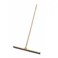 Rubbermaid Handle: 60 in Broom Handle L, Tapered, Natural Wood, Wood
