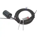 Float Switch, Switch Actuation Tether Float, Electrical Connection Wire Leads, Cord Length 20 ft