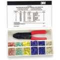3M Wire Terminal Kit, Terminal Type: Nylon Insulated, Number of Pieces: 96, Number of Sizes: 7