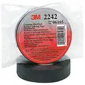 3M Rubber Electrical Tape, Rubber Tape Adhesive, 30.00 mil Thick, 3/4" X 15 ft., Black, 24 PK