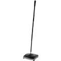 Rubbermaid Stick Sweeper, Manual, 6-1/2" Cleaning Path Width, 40" Handle Length, Single Brush