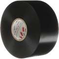 3M Vinyl Electrical Tape, Rubber Tape Adhesive, 10.00 mil Thick, 2" X 100 ft., Black, 24 PK