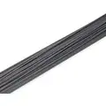 Seelye Plastic Welding Rod: PVC, Type 1, Round, 3/16 in x 48 in, Gray, 1 lb, 16 PK