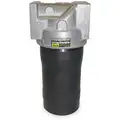 Hydraulic Pressure Filter: Single Length, 50 gpm Nominal Flow, 1,000 psi Max. Pressure, Paper