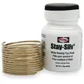 Harris Brazing Kit: High Silver, 45%, BAg-5, 1/16 in x 1 oz. Coil, Safety-Silv 45