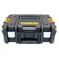 Plastic Portable Stackable Tool Box, 6-3/8" Overall Height, 17-1/4" Overall Width
