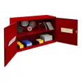Imperial Abrasive Storage Cabinet, Red