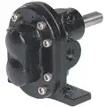 3/8" Light-Duty Cast Iron Rotary Gear Pump Head, Pedestal Design, 100 psi