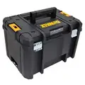 Plastic Portable Stackable Tool Box, 11-7/8" Overall Height, 17-1/4" Overall Width