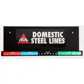 Black Steel Brake Line Rack, Domestic