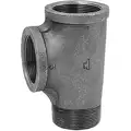 Street Tee: Malleable Iron, 3/8 in x 3/8 in x 3/8 in Fitting Pipe Size, Class 150