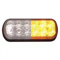 Buyers Products 8891602 Rectangle Class III Strobe Light with 12 Flash Patterns, Clear/Amber