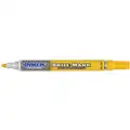 Permanent Paint Marker, Paint-Based, Yellows Color Family, Medium Tip, 1 EA