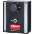 Dayton DC Speed Control,NEMA 1,100/200VDC Shunt Wound Volts,0 to 90/180VDC Voltage Output,2 Max. Amps