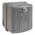 Square D Air Compressor and Water Pump Pressure Switch; Range: 40 to 200 psi, Port Type: (1) Port, 1/4 in FNP