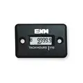 ENM Hour Meter, LCD, Hours/Tenths Display Units, Number of Digits 5, Rectangular