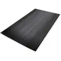 Switchboard Mat, Corrugated Surface Pattern, 5 ft. L, 3 ft. W, 1/4" Thick