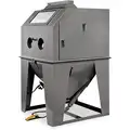 Econoline Siphon-Feed Abrasive Blast Cabinet, Work Dimensions: 32" x 40" x 40", Overall: 82" x 44" x 74