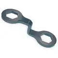 Cap Nut Wrench, Wrench Head Size 1-1/2", 41 mm, Hex, Number of Wrench Heads 2