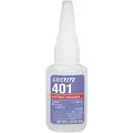 Loctite 20g Bottle Instant Adhesive, Begins to Harden: 15 sec., 90 cPs, Clear