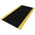 Notrax Switchboard Mat, Diamond Plate Surface Pattern, 5 ft. L, 3 ft. W, 1/4" Thick